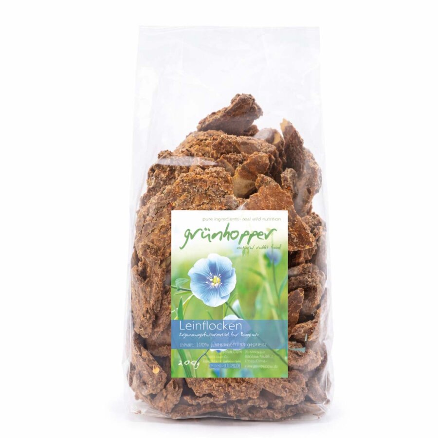 grünhopper Flocons de lin