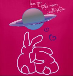 NEU T-Shirt saturn für Mädchen