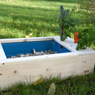 Hopplwerk Toilette mit Möhrchenbar