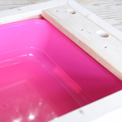 Hopplwerk Toilette mit Möhrchenbar