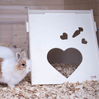 Hopplwerk bunny heart house