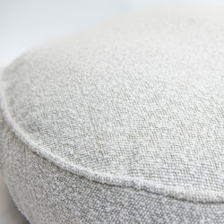 hyggelig designer bed bouclé champagner