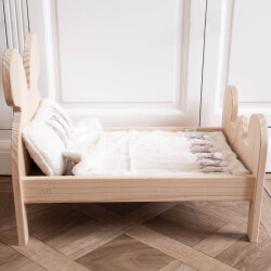Hopplwerk bed Klopfer mit Bettwäsche Set