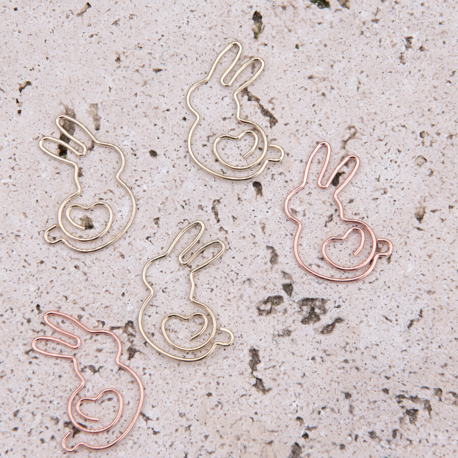 Büroklammern Häschen