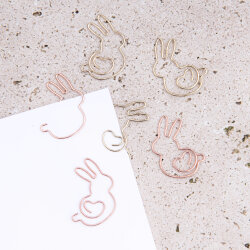 Büroklammern Häschen