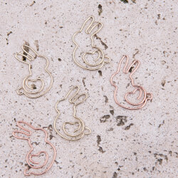 Büroklammern Häschen