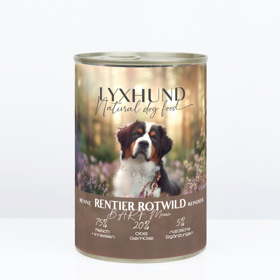 Rentier Rotwild B.A.R.F. Menü