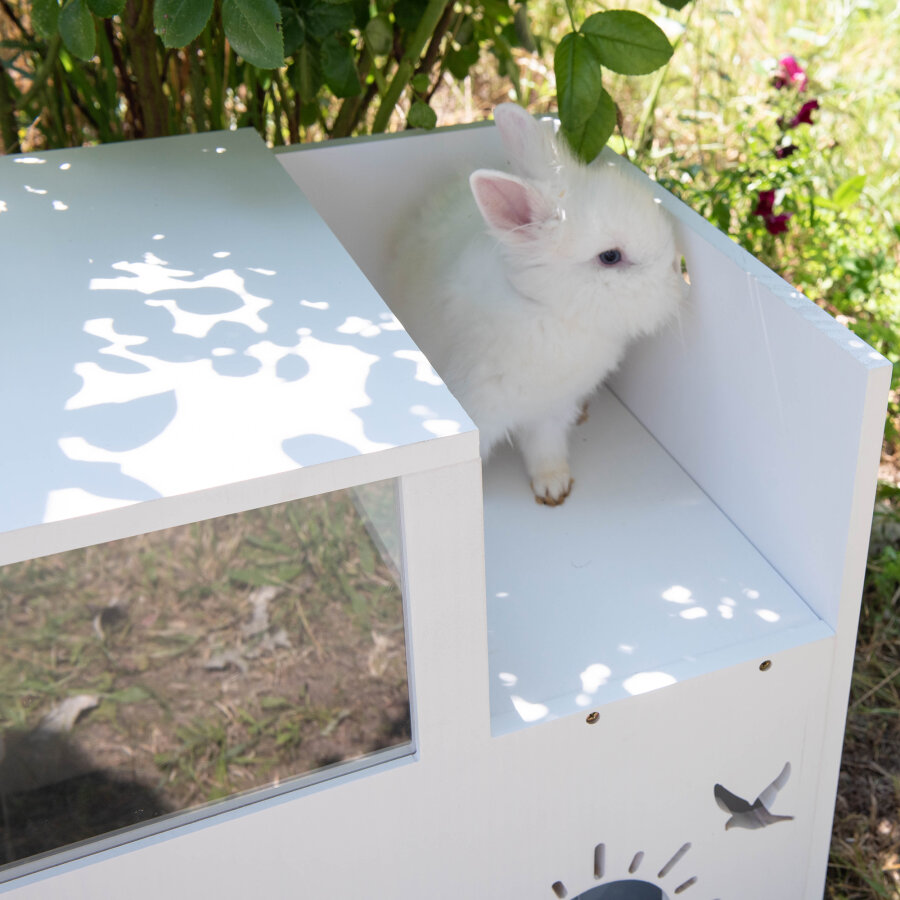 Hopplwerk Buddelkiste sunny, weiß gestrichen