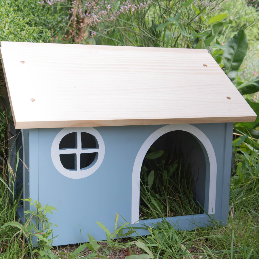 Hopplwerk Hus Alma taubenblau