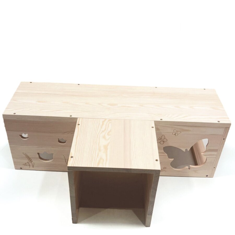 Tunnelsystem T Form butterfly