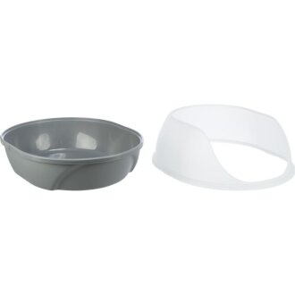 toilette bowl in grey
