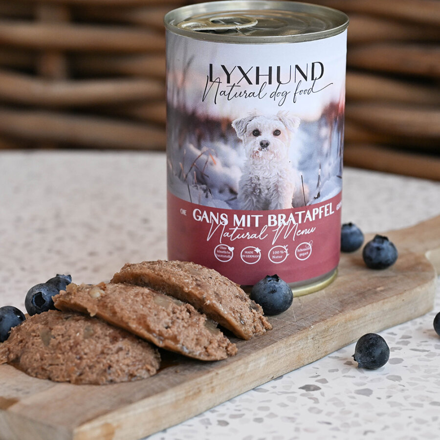 Gans mit Bratapfel Natural Menu