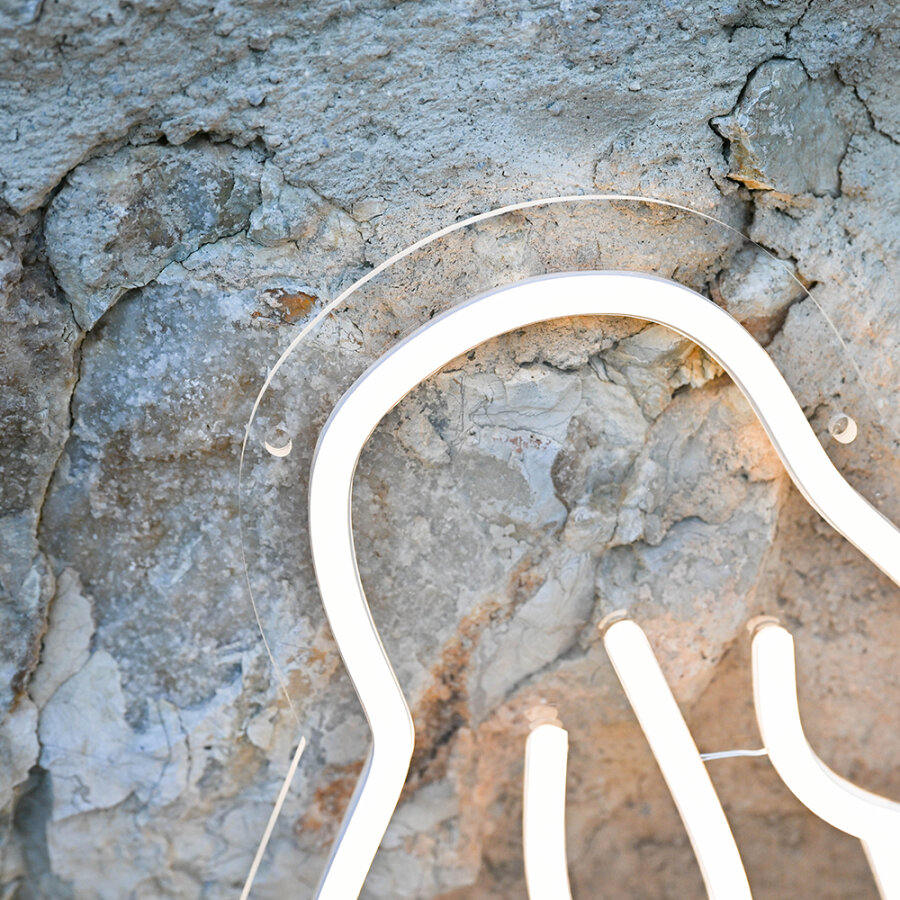 NEON Lampe USB Anschluss