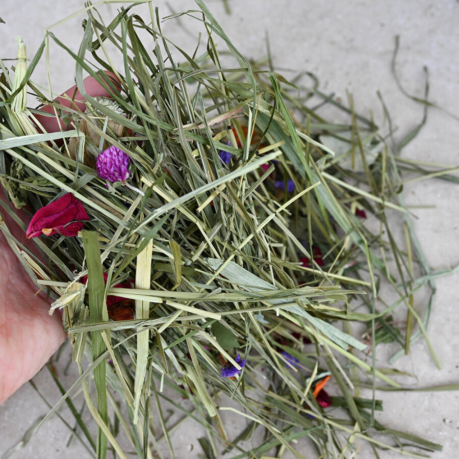 Timothy Heu mit Blüten 250 g