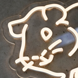 NEON Lampe guinea pig