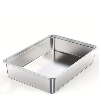 Edelstahl Kaninchentoilette