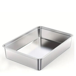 Edelstahl Kaninchentoilette