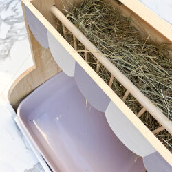 Strandkörbchen taubenblau