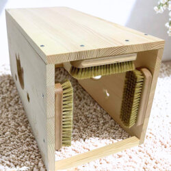 Tunnelsystem lang butterfly mit Bürsten