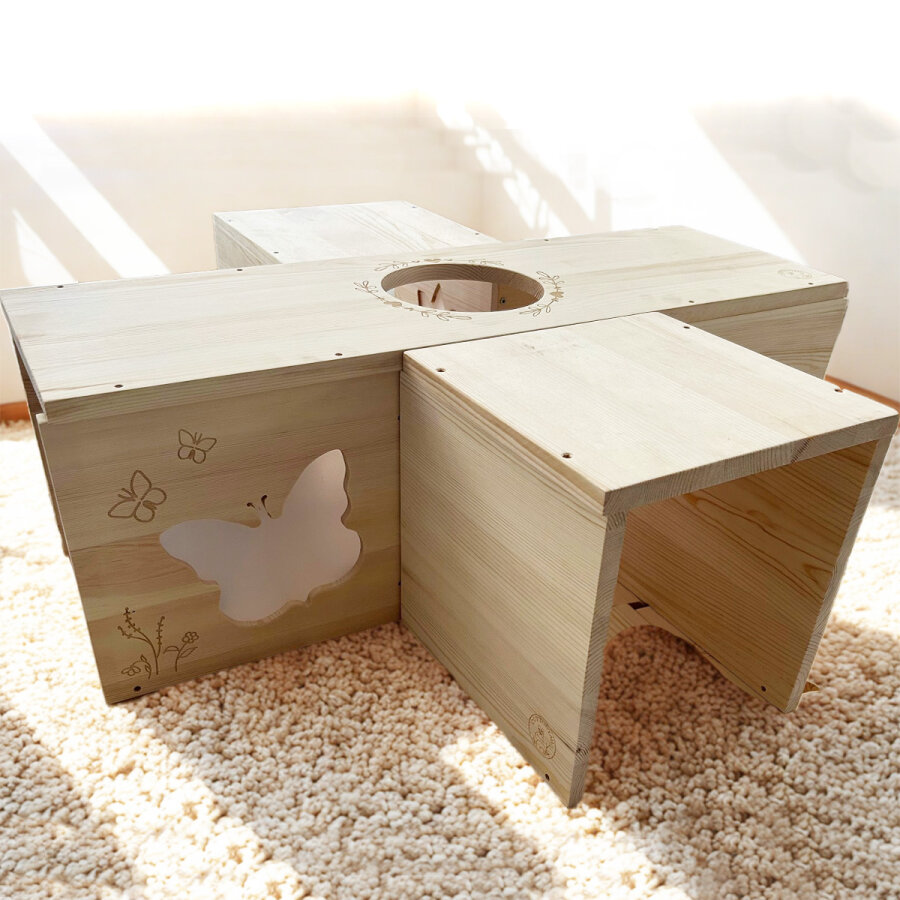 Tunnelsystem X butterfly