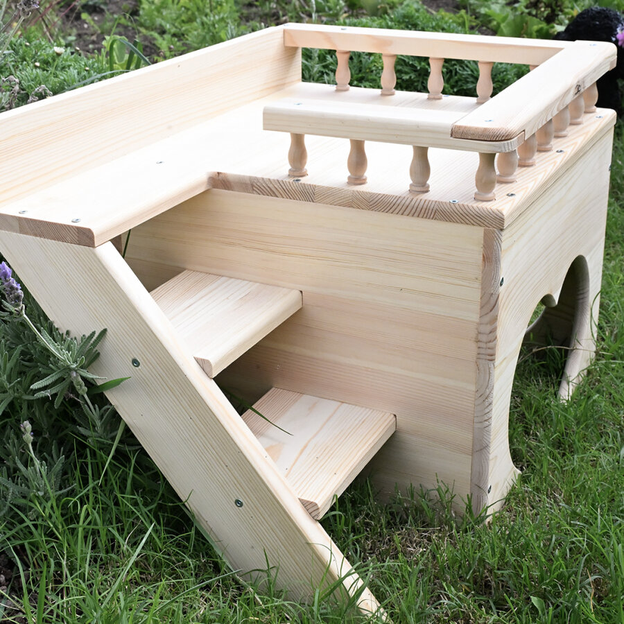 Terrassenhaus "bunny heart" natur