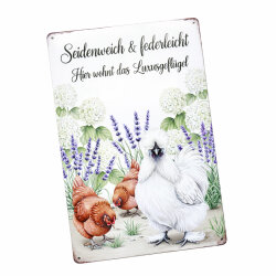 Vintage Schild Vögel