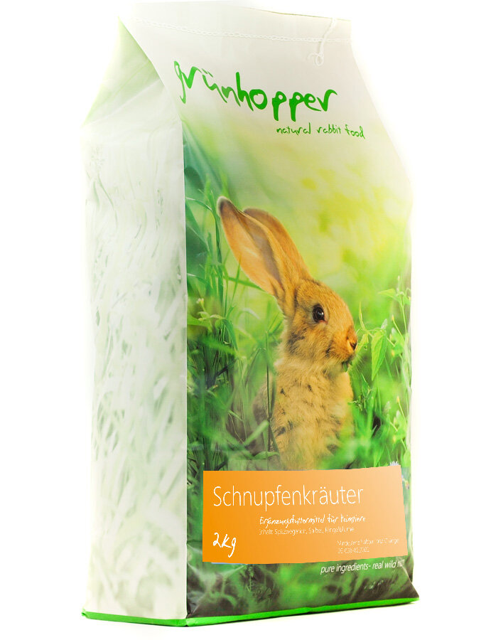 grünhopper Herbes contre le rhume 2kg Maxisack