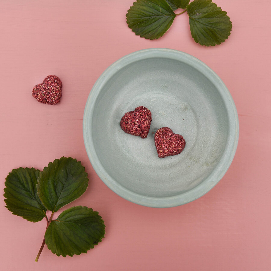 Erdbeerherzen